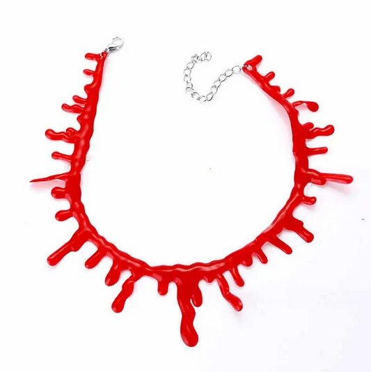 Fake Blood Necklace