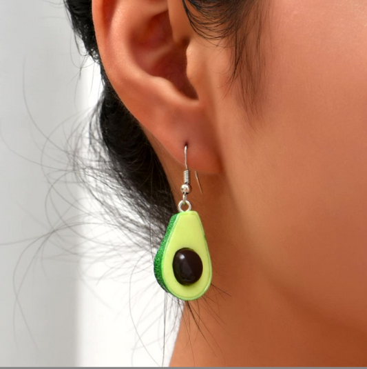 Avocado Dangle Earrings