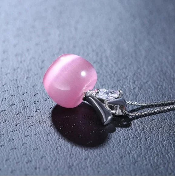 Crystal Apple Neckalce