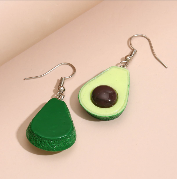 Avocado Dangle Earrings