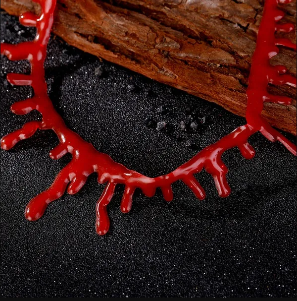 Fake Blood Necklace