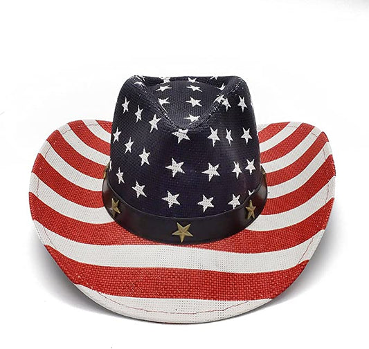American Flag Cowboy Hat