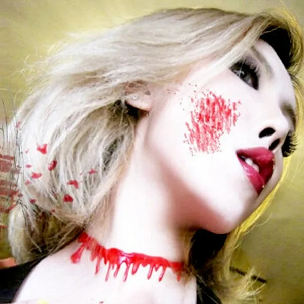Fake Blood Necklace