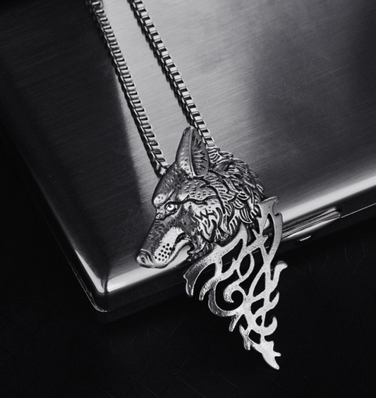 Wolf Head Necklace