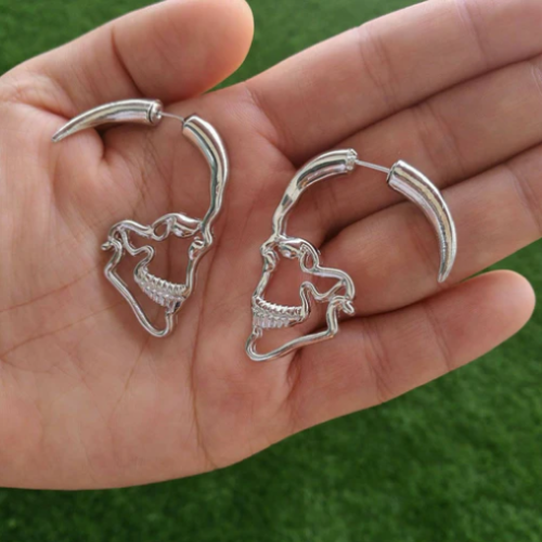 Skull Cuff Earring