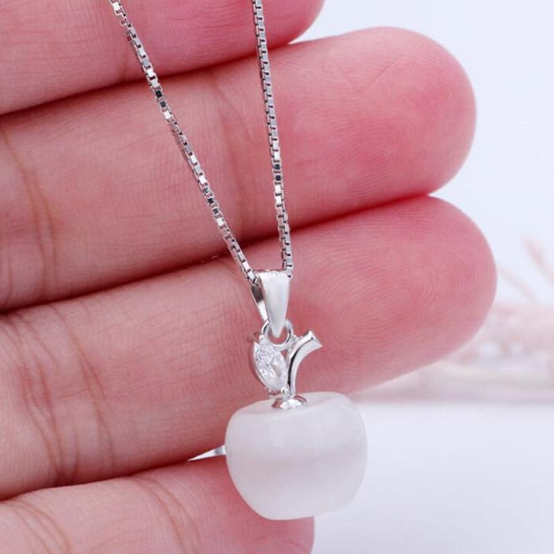 Crystal Apple Neckalce
