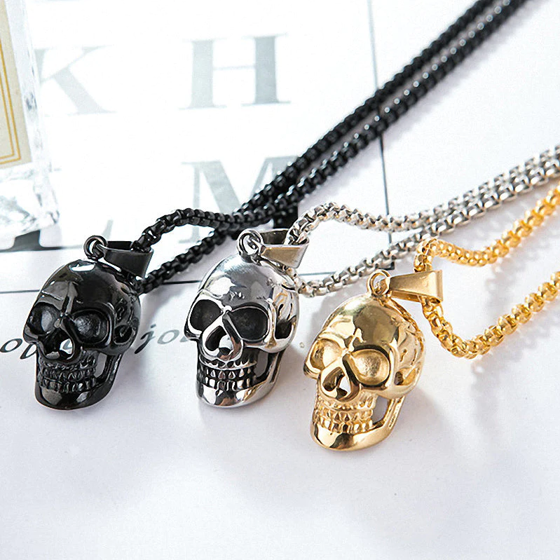 Skull Pendant Necklace