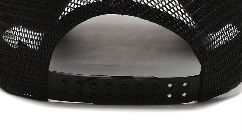 Black Embroidered American Flag Trucker/Baseball Hat/Cap