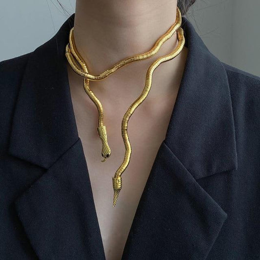 Bendable Snake Necklace & Bracelet
