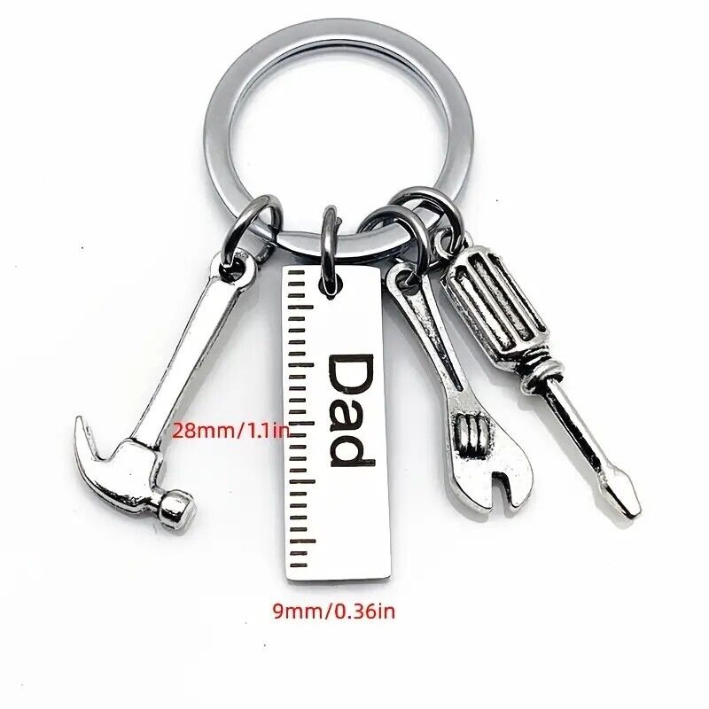 Dad Tool Keychain
