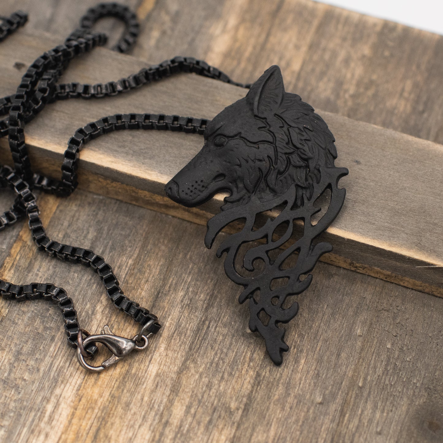 Wolf Head Necklace