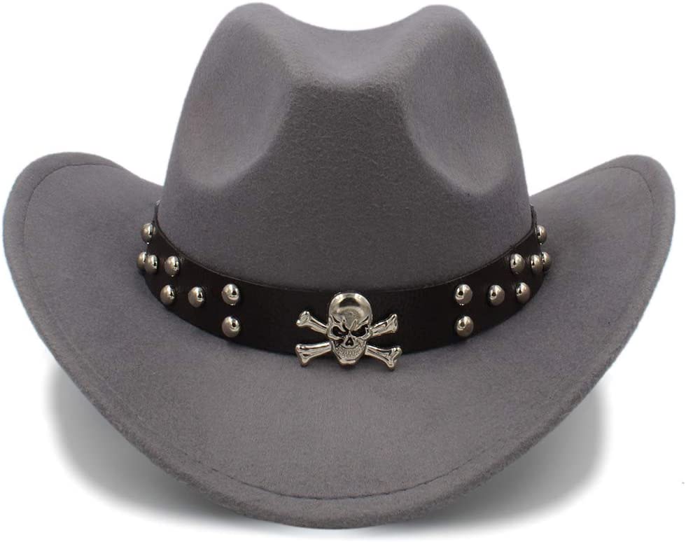 Skull & Crossbones Cowboy Hat