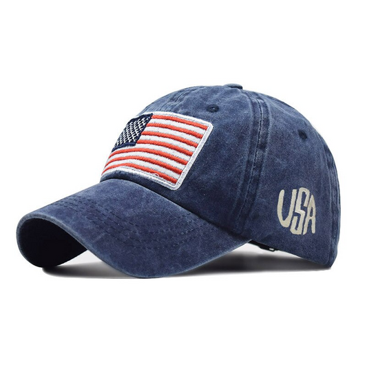 American Flag USA Baseball Cap - Tactical Army Cotton Casual Hat America