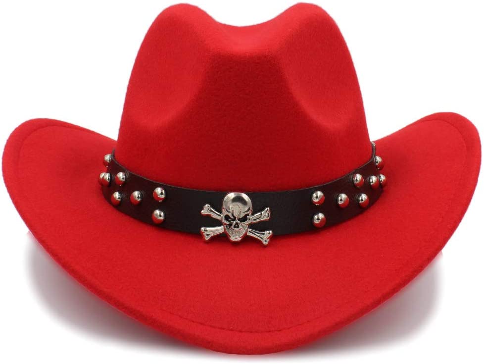 Skull & Crossbones Cowboy Hat