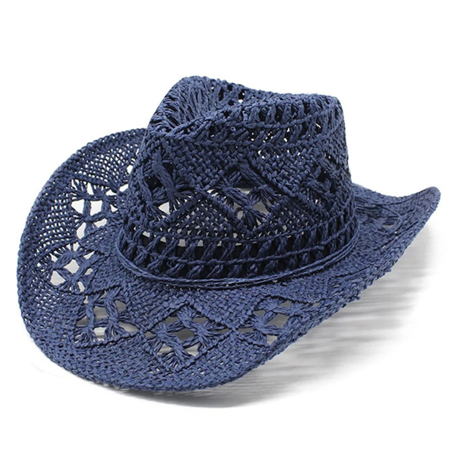 Western Cowboy Cowgirl Straw Hat Sun Summer Beach Party Rodeo, Womens, Mens