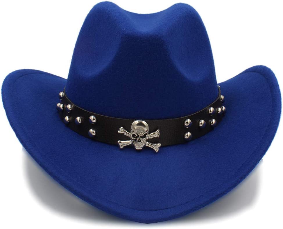 Skull & Crossbones Cowboy Hat
