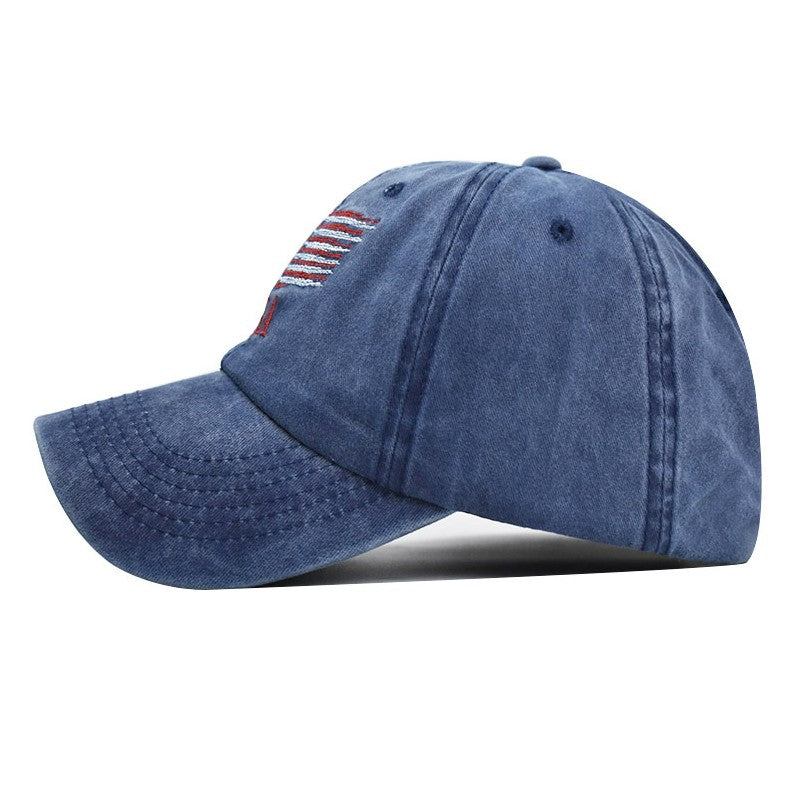 USA Flag Baseball Cap Adjustable Dad Hat Patriotic Embroidered, Great Gift