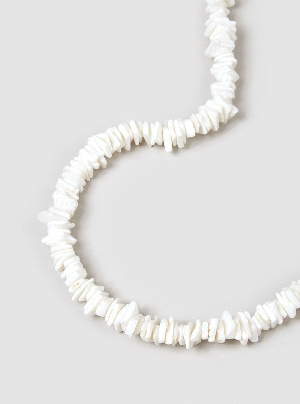 White Puka Shell Necklace