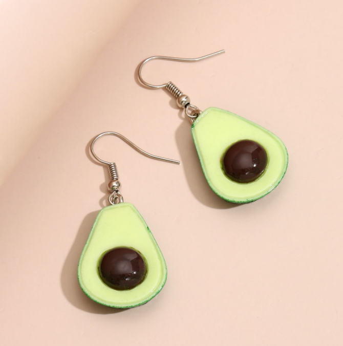 Avocado Dangle Earrings