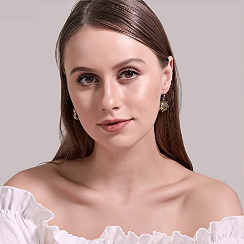 Sun, Man in the Moon Earrings, Asymmetrical