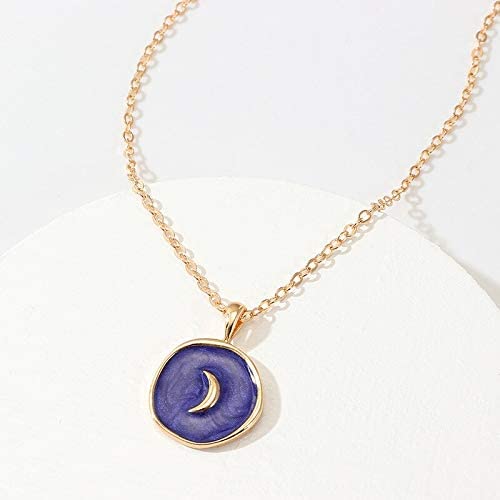 Celestial Charm Necklace with Gold Chain