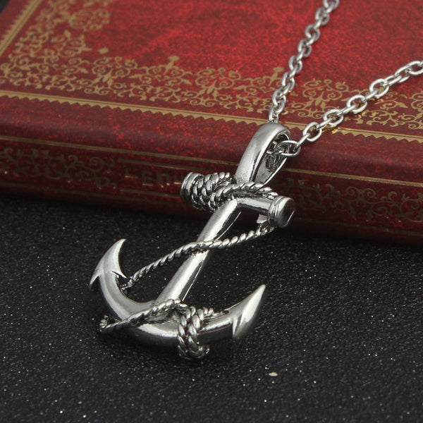 Navy/Sailor Anchor Necklace Stainless Steel Pendant Chain