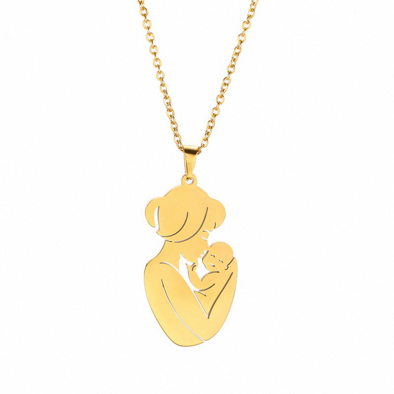 Mother & Baby Necklace