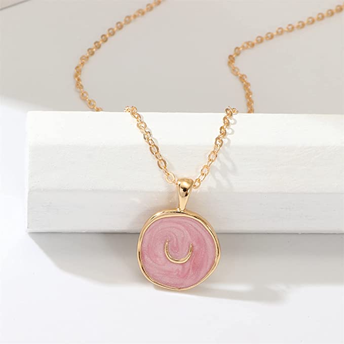 Celestial Charm Necklace with Gold Chain