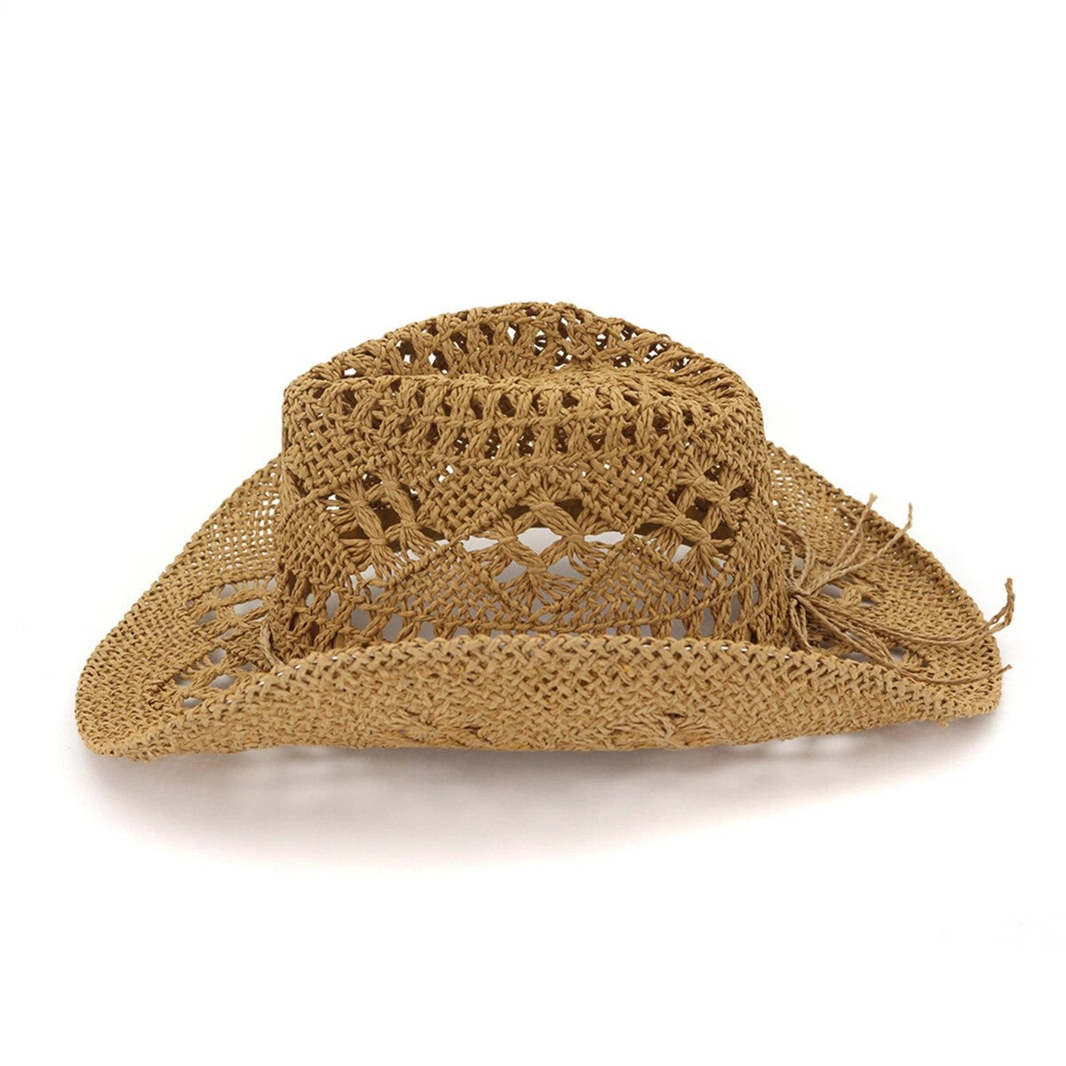 Western Cowboy Cowgirl Straw Hat Sun Summer Beach Party Rodeo, Womens, Mens