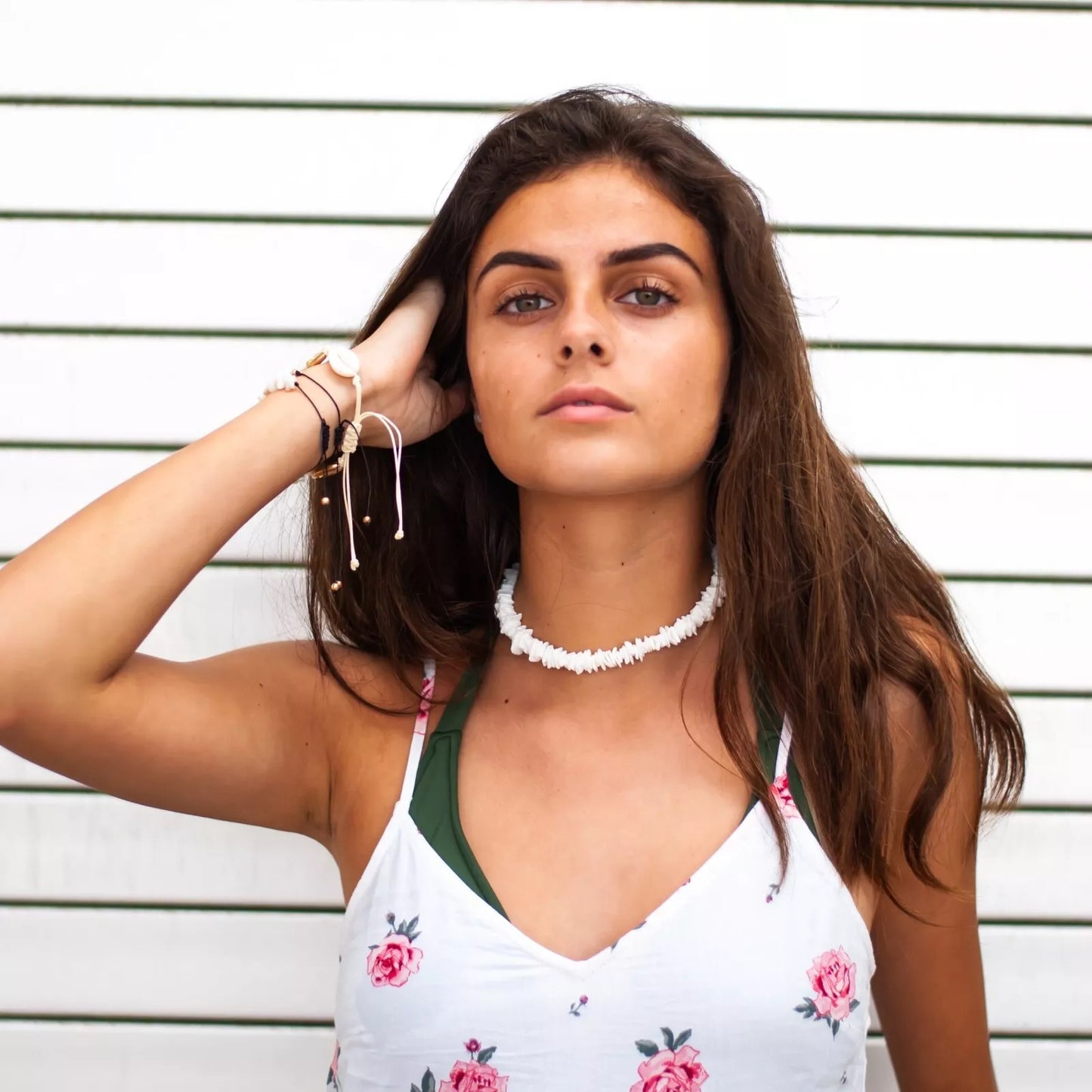 White Puka Shell Necklace