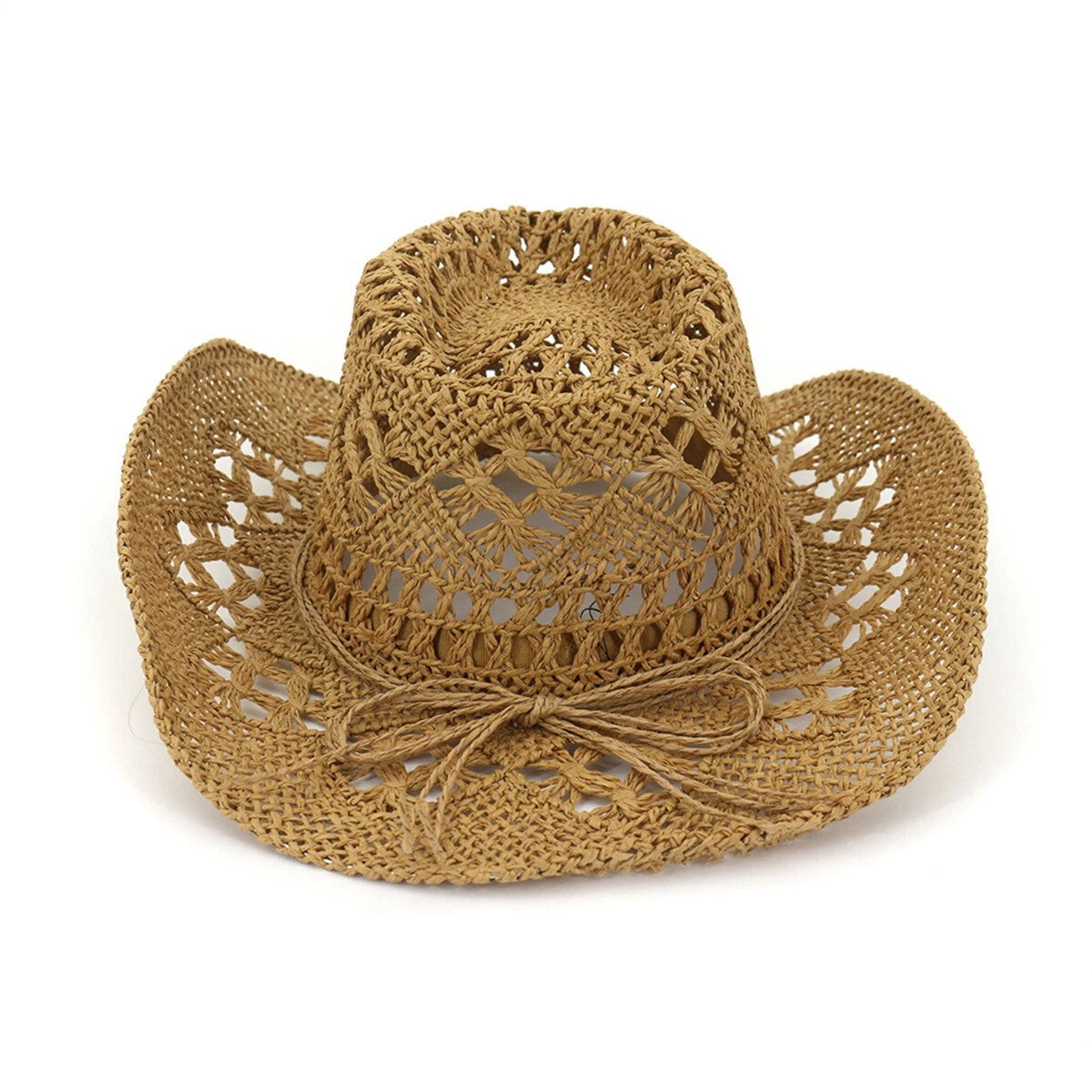 Western Cowboy Cowgirl Straw Hat Sun Summer Beach Party Rodeo, Womens, Mens