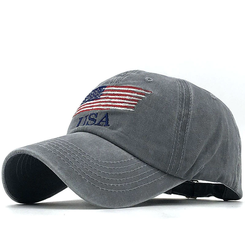 American Flag Stylized Baseball Cap