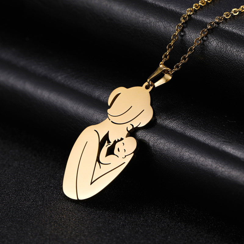 Mother & Baby Necklace