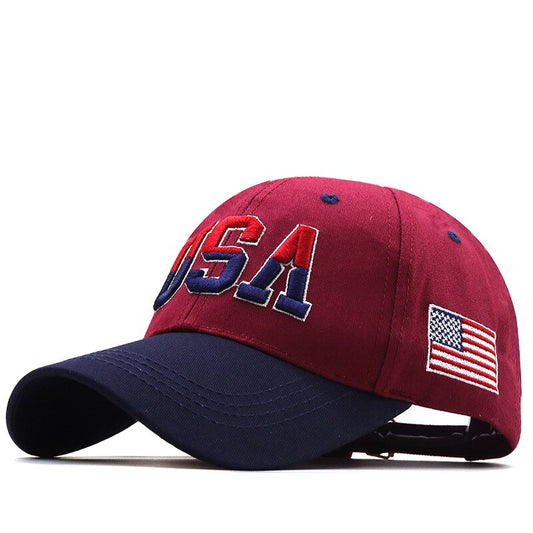 USA American Flag Baseball Cap