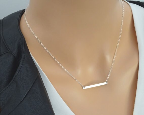 3 Piece Strand Layered Medallion, Long Bar, Hoop Geometric Necklace