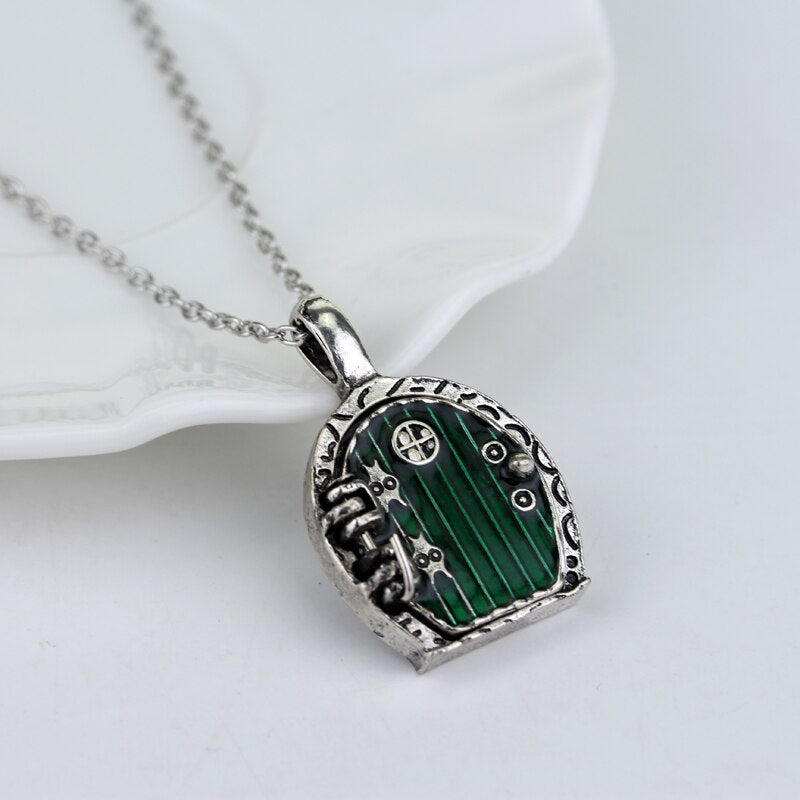 Hobbit Hole, Lord of The Rings Pendant Locket Necklace