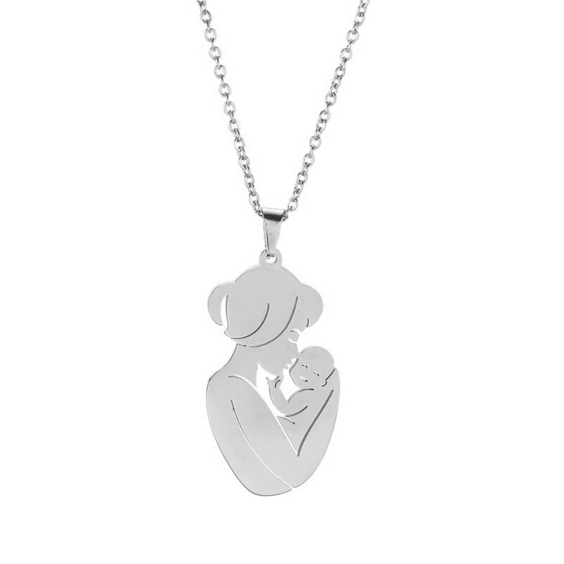 Mother & Baby Necklace