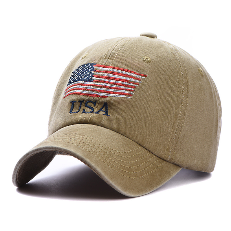 American Flag Stylized Baseball Cap
