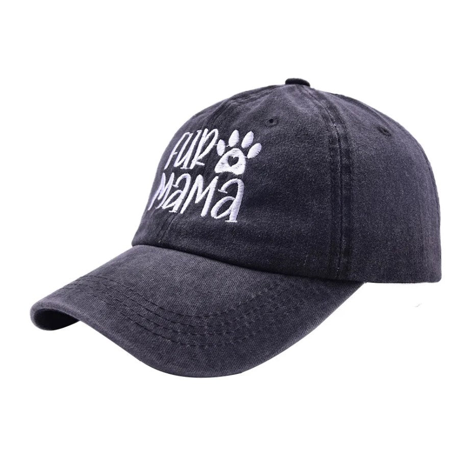 Cat & Dog Mom Baseball Cap
