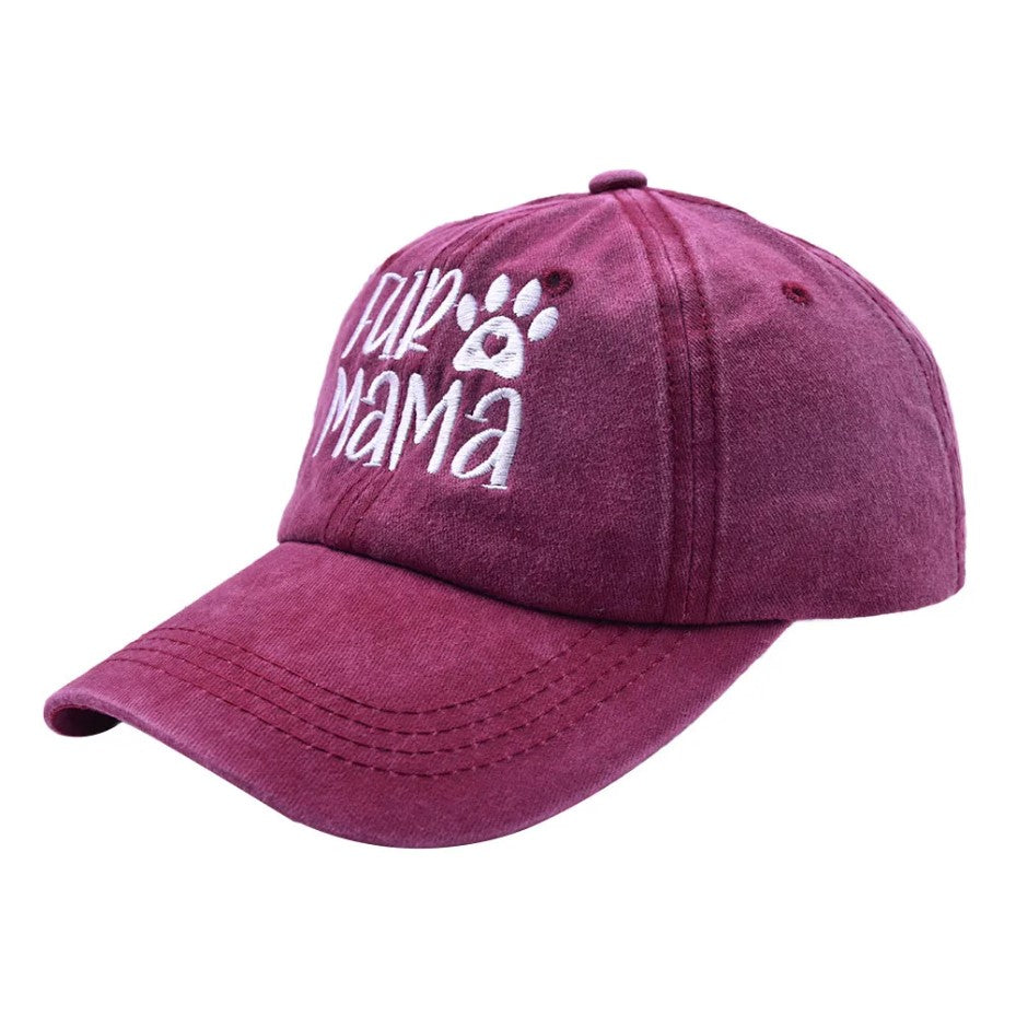 Cat & Dog Mom Baseball Cap