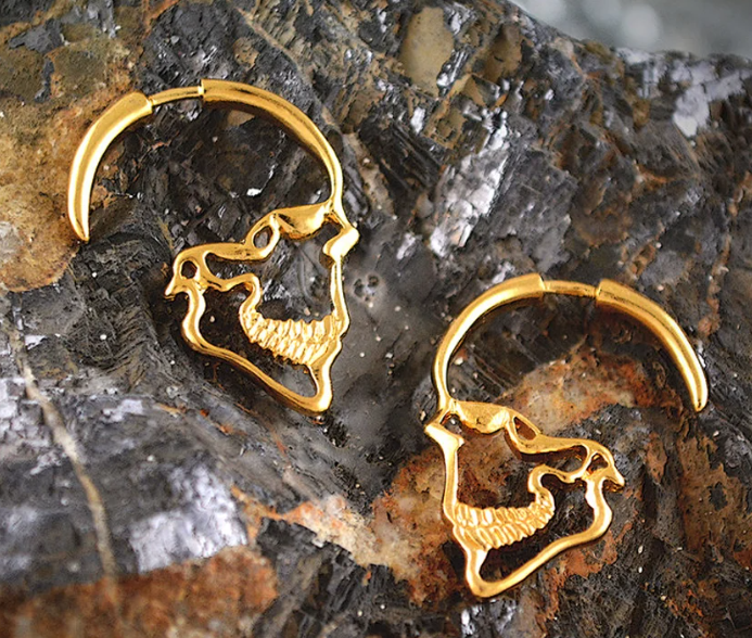 Skull Cuff Earring