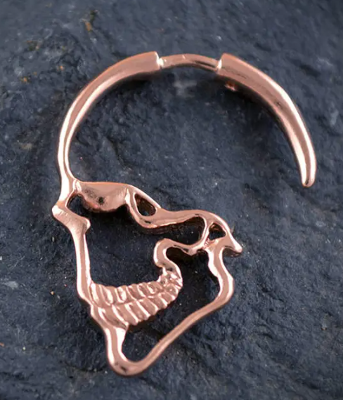 Skull Cuff Earring