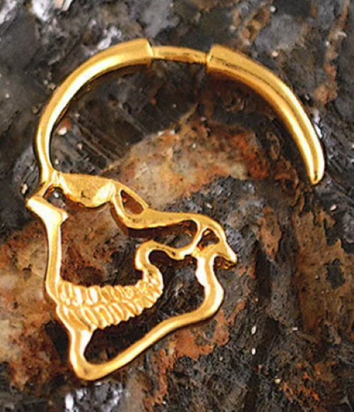 Skull Cuff Earring