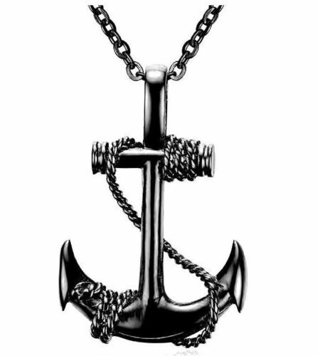 Navy/Sailor Anchor Necklace Stainless Steel Pendant Chain