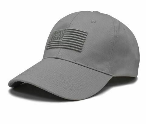 American Flag Embroidered Low Profile Baseball Cap US Flag Hat Adjustable
