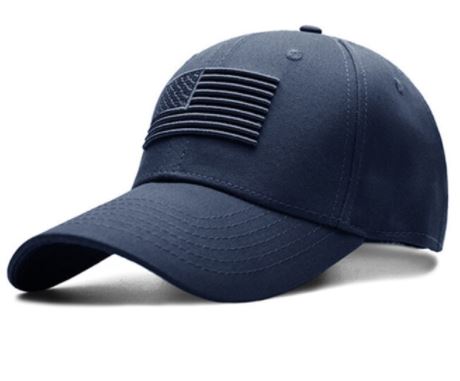 American Flag Embroidered Low Profile Baseball Cap US Flag Hat Adjustable