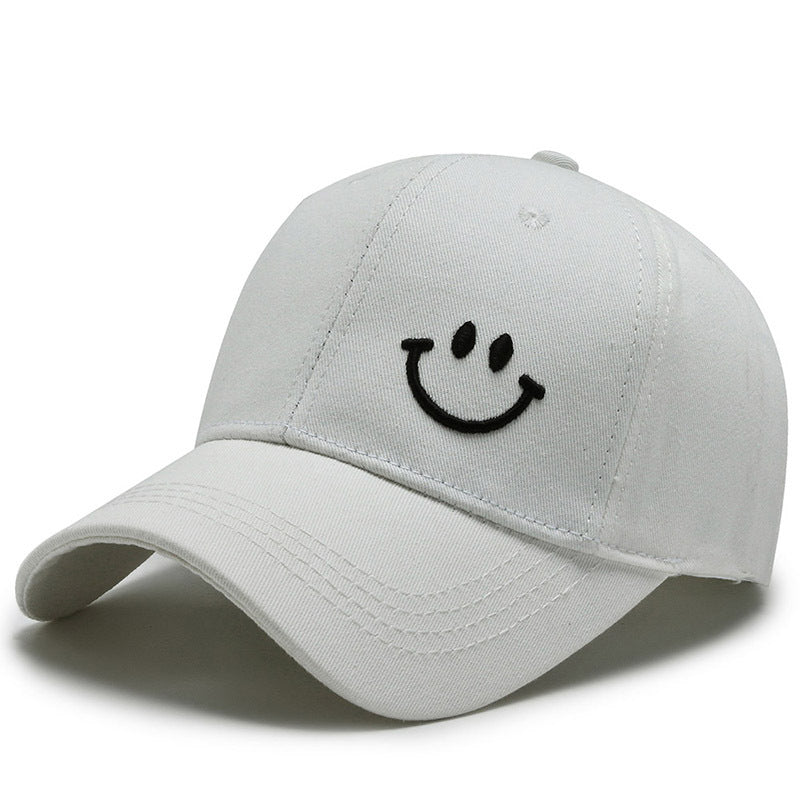 Smiley Face Green Baseball Cap