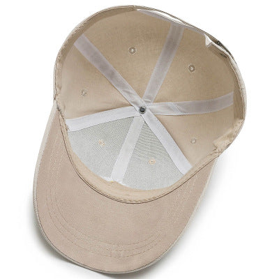 Daisy "Make a Wish" Flower White Baseball Cap