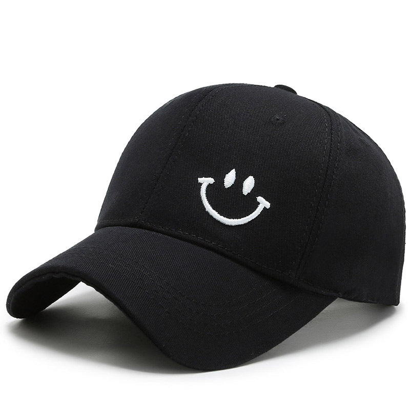 Smiley Face Green Baseball Cap