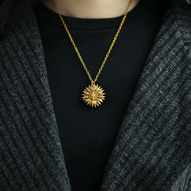 You are my Sunshine Silver Locket Necklace